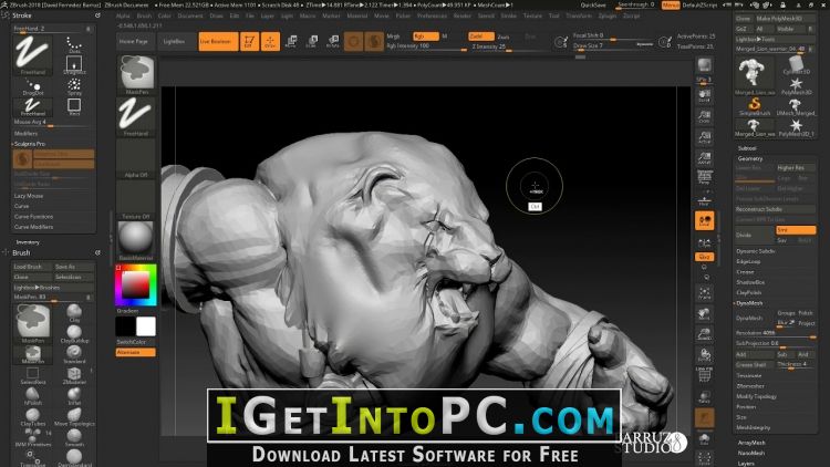 free for ios download Pixologic ZBrush 2023.2